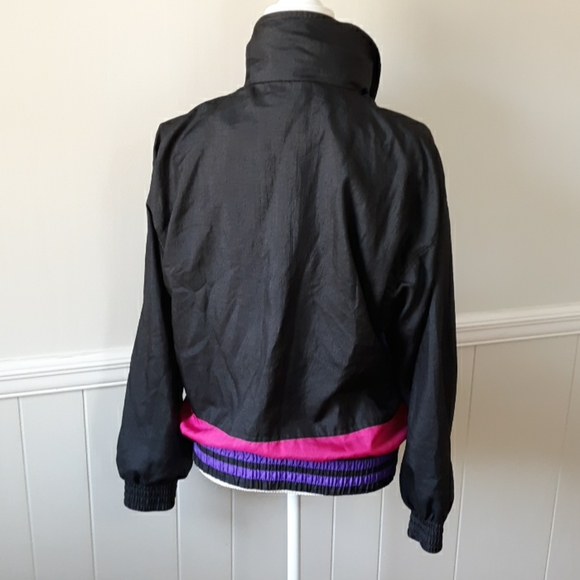 Vintage 90's Colorful bomber jacket - Picture 4 of 6